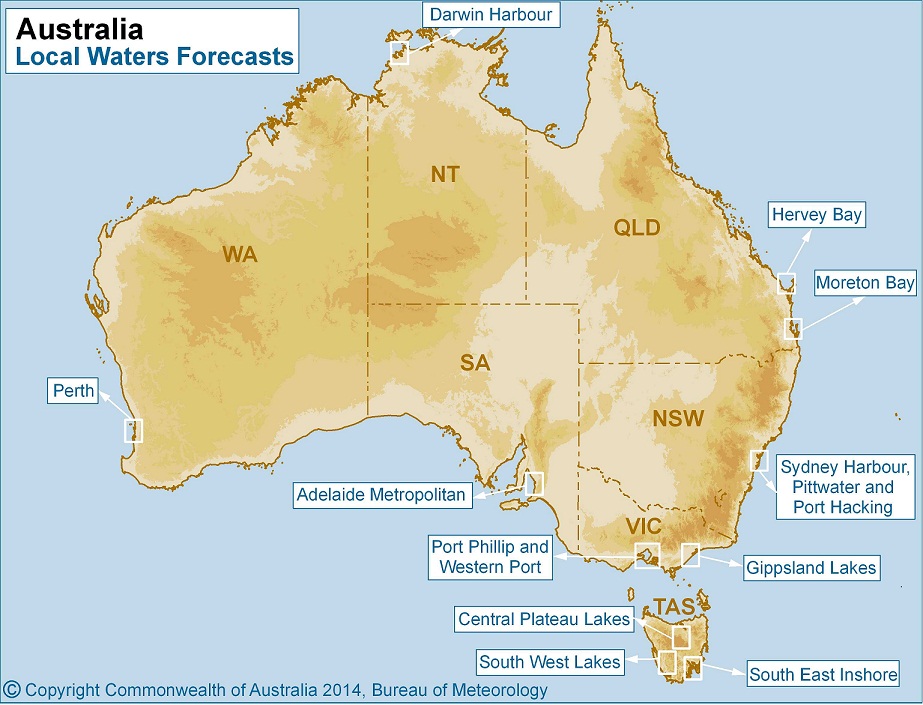 Fair winds and following seas finding the right local waters forecast