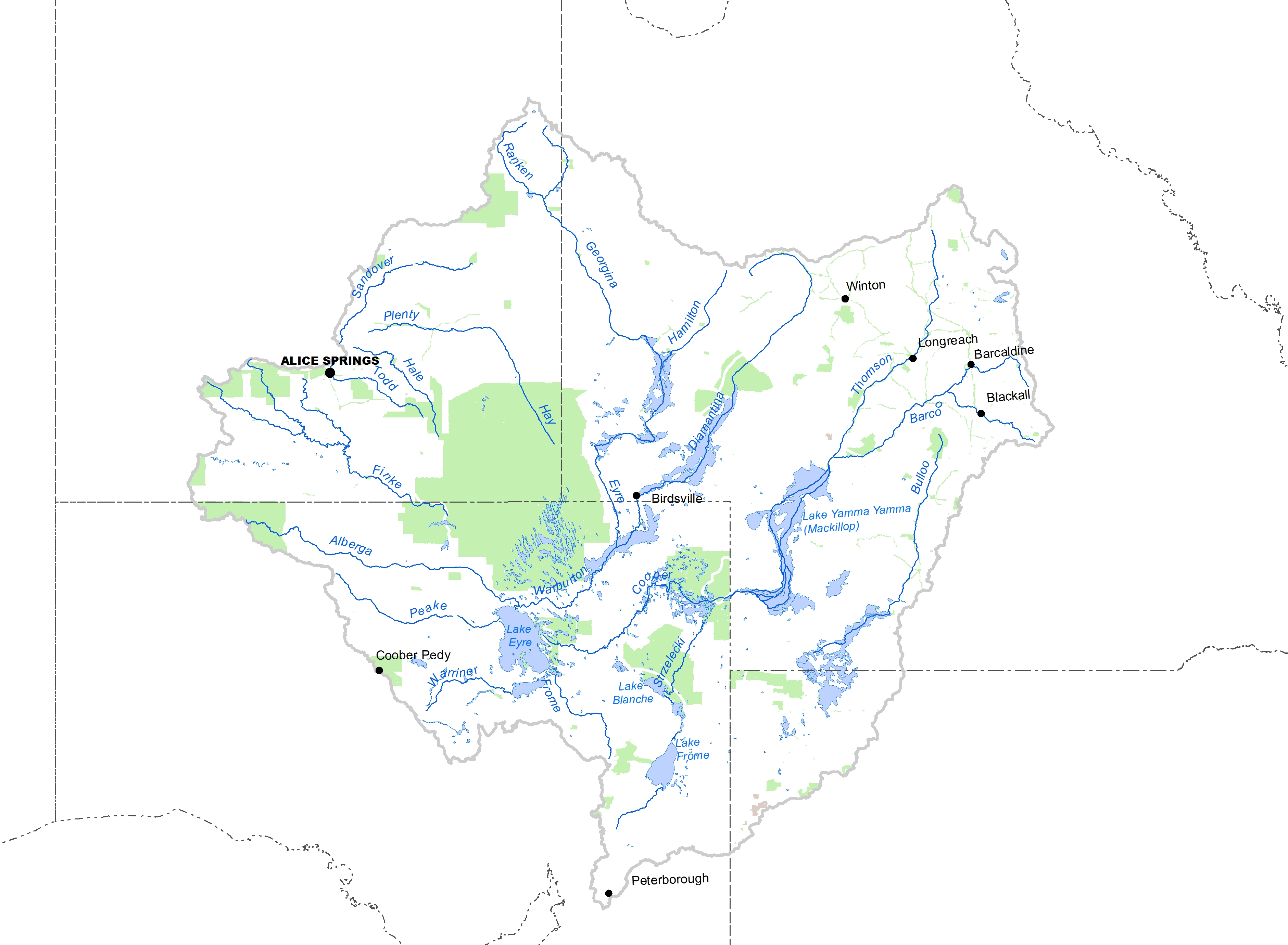 lake eyre map