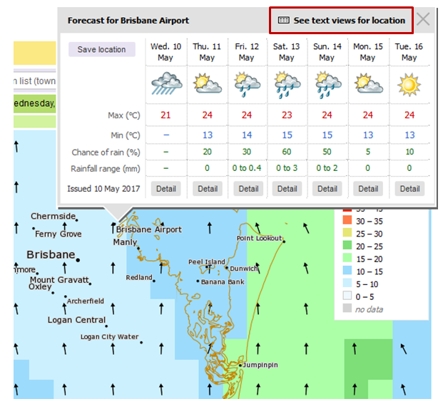 channel 9 sydney weather