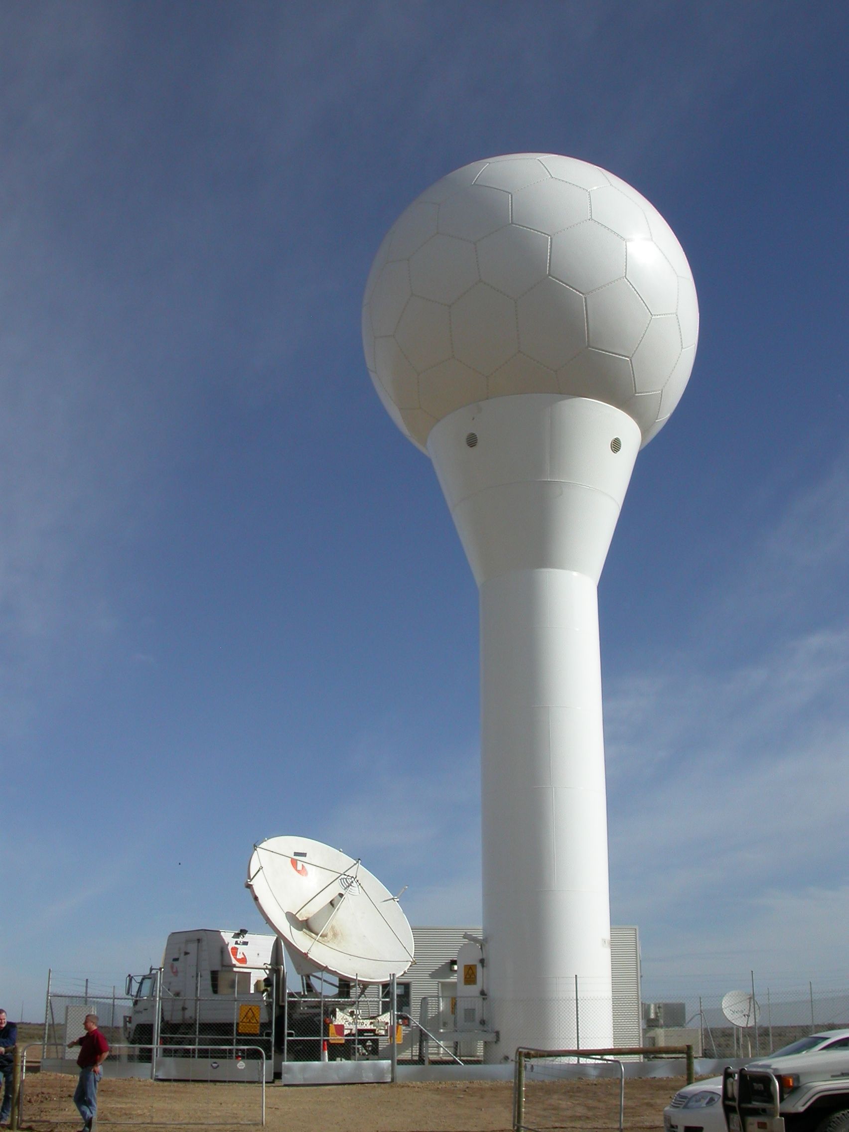 Adelaide radar installation 2005