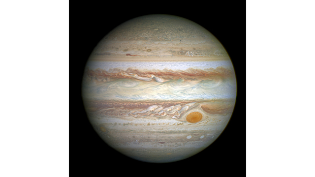 Jupiter, © NASA, ESA and A. Simon (Goddard Space Flight Center)