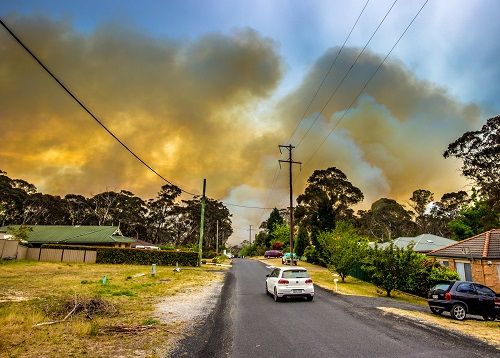 Image: Blue Mountains fires of 2013, near Mt Boyce. Photo by Gary P Hayes, supplied by NSW RFS.
