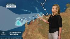 WEATHER UPDATE: ex-tropical cyclone Veronica, Tuesday 26 March 2019