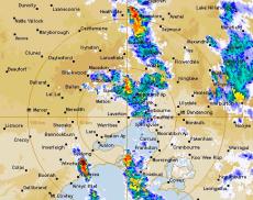 AUDIO: 4pm Victoria thunderstorm update